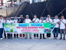 Bea Cukai Langsa dan RSU Putri Bidadari Aceh Gelar Bakti Sosial dan Pengobatan Gratis