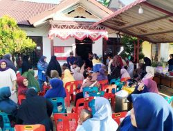 Alue Beurawe Kota Langsa Tuntaskan Bagi BLT dan Beras bagi 1.375 KK Pasca Banjir