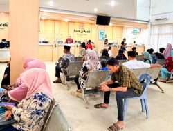 Maksimalkan Layanan Pasca Banjir, ATM Bank Aceh Langsa Aktif dan Operasional Cabang Normal