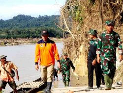 Pastikan Pemulihan Berjalan Optimal, Dandim 0104/Atim bersama BNPB Tinjau Pelosok Simpang Jernih
