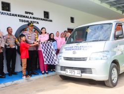 Kapolres Tegal Kota Lepas Pembagian Perdana Makan Bergizi, SPPG YKB 2 Mulai Dibangun