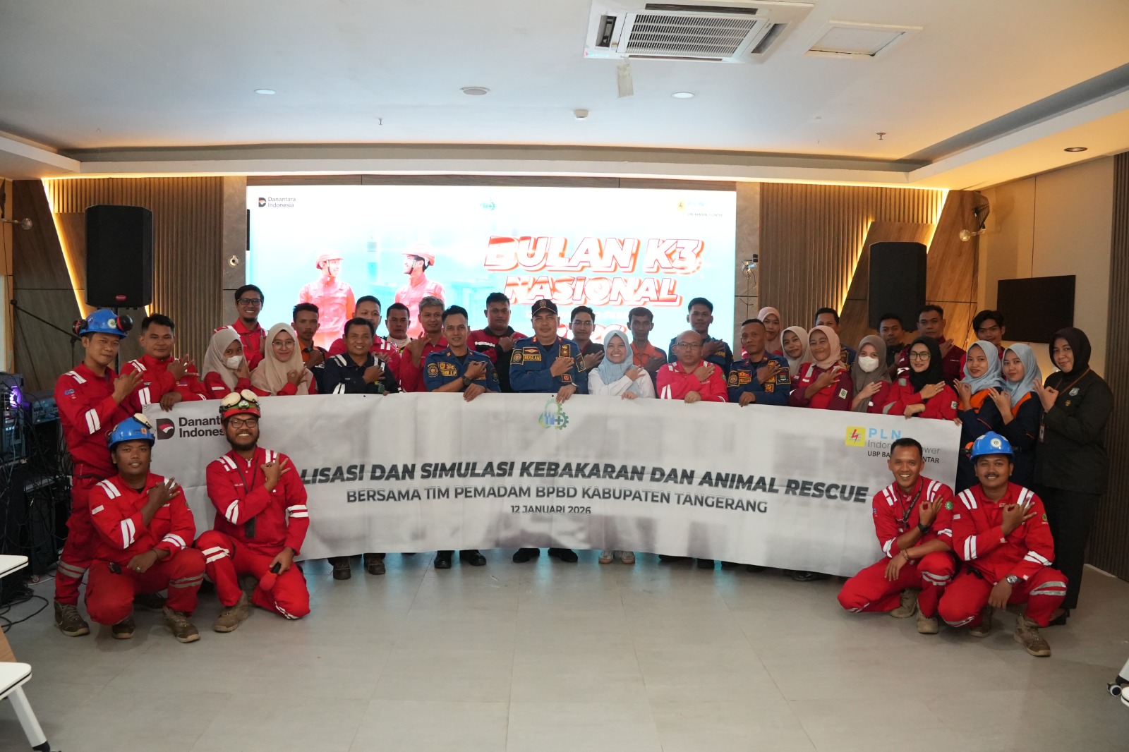 PLN Indonesia Power Lontar Perkuat Keselamatan Kerja lewat Simulasi Kebakaran dan Animal Rescue 1 IMG 20260120 WA0051