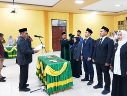 Rektor IAIN Langsa Lantik Pejabat Pelaksana Akademik dan PPPK Paruh Waktu