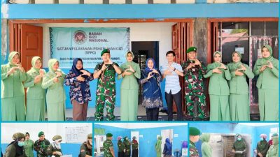 Dandim 0115 Simeulue Apresiasi SPPG Suka Jaya, Dorong Penggunaan Bahan Pangan Lokal Berkualitas 2 Dandim 0115/Simeulue, Letkol Arm. Qomarus Zaman, S.T., M.I.P., M.H.I., bersama Ketua Persit Kartika Chandra Kirana (KCK) Cabang XXXIII, Ny. Ratih Qomarus Zaman, melakukan kunjungan sekaligus pengecekan langsung ke SPPG Suka Jaya, Kecamatan Simeulue Timur, Kabupaten Simeulue, Kamis (22/01/2026). Foto : hariandaerah.com/Komandaka