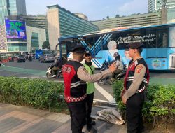 Pengamanan Strong Point dan Gatur Lalin Gelar Detasemen Perintis, Jakarta Aman dan Lancar