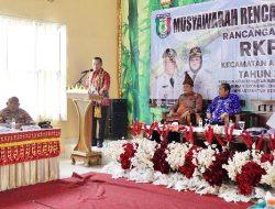 Bupati Pringsewu Hadiri Musrenbang RKPD 2O27 Kecamatan Ambarawa