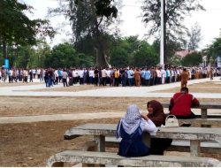 Ramai Bagai Acara Agustusan, Lapangan Merdeka Langsa Bersih Pasca Banjir