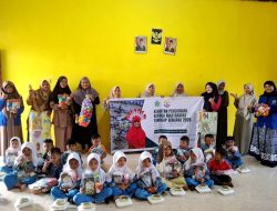 PKM Tanggap Bencana Unsam Hadirkan Trauma Healing Ditengah Keterbatasan Anak PAUD Aceh Tamiang