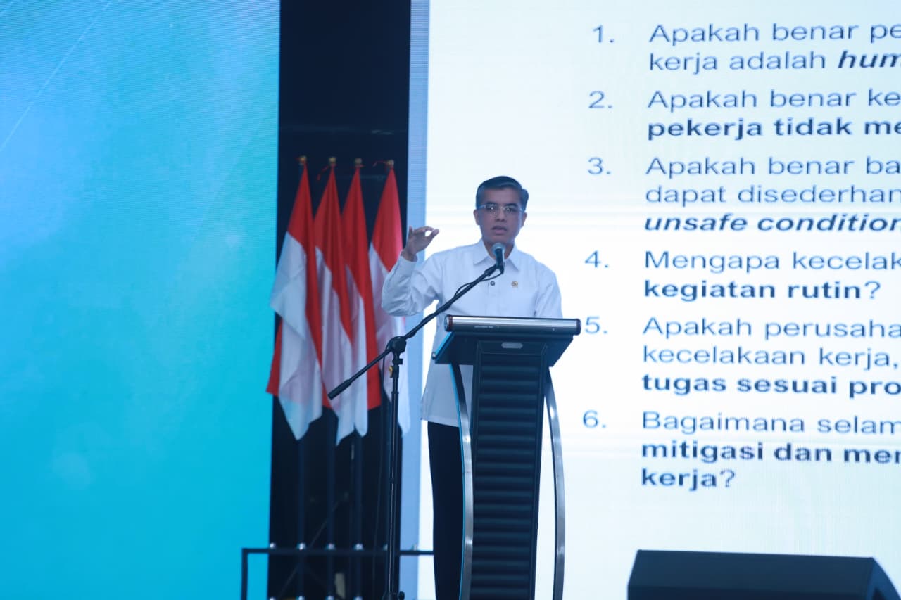 Menaker Kecelakaan Kerja Bisa Dicegah Jika Keselamatan Jadi Budaya 1