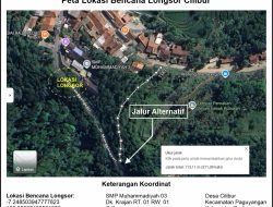 Longsor Hancurkan Jalan Cilibur-Langkap, Bupati: Jalur Akan Direlokasi 