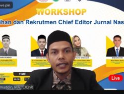 Dosen UNISAI Jadi Narasumber Pelatihan dan Rekrutmen Editor in Chief Jurnal Nasional