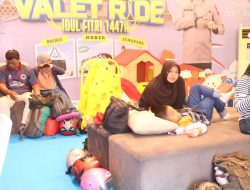 Bocah Pemudik Tertidur Nyenyak di Pos Valet Ride Brebes, Buktikan Kenyamanan Program Gratis Polda Jateng