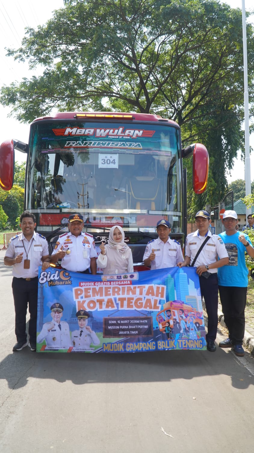 Hadiri Pelepasan Mudik Lebaran Gratis Jateng 2026, Mba Iin Sapa Pemudik Kota Tegal 1 IMG 20260316 WA0081