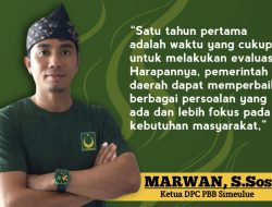 Satu Tahun Monas-Nusar Pimpin Simeulue, Kinerja Dipertanyakan