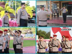 Kapolres Simeulue Pimpin Sertijab, Sejumlah Pejabat Utama Berganti
