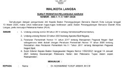 Wali Kota Langsa Tunjuk Yusuf Akbar Sebagai Pelaksana Harian Kepala BPBD 3 IMG 20260325 222810