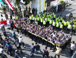 Polres Tegal Kota Gelar TFG dan Simulasi, Perkuat Kesiapsiagaan Hadapi May Day dan Aksi Massa