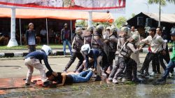 Sispam Kota Brebes Gelar Latihan Terpadu, Siap Amankan May Day dengan Humanis dan Profesional