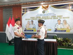 Serah Terima Jabatan Kepala Lapas Brebes, Gowim Mahali Pindah ke Cilacap Digantikan Mudo Mulyanto