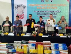 Ratusan Ribu Batang Rokok Ilegal Dimusnahkan Bea Cukai Langsa