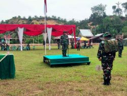 Kodim 0104/Atim Gelar Gladi Upacara Pembukaan TMMD 128 di Alue Canang