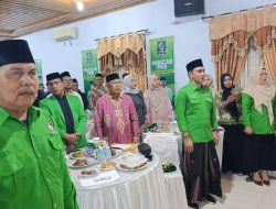 Ditandai Pemukulan Gong, H Ruslan M Daud Buka Muscab PKB Simeulue