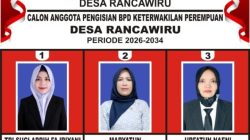 Tiga Calon Perempuan Bersaing Isi Kursi BPD Rancawiru Tegal, Urfatun Naeni Usung Visi Transparansi Pembangunan Desa