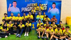 Cetak Sejarah Baru, Atlet Tenis Meja Brebes Sabet Emas dan Perunggu di Kejurprov Jateng 2026