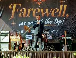 SMP Negeri 1 Bumiayu Lepas 312 Siswa Kelas IX, Usung Semangat Farewell See You On The Top