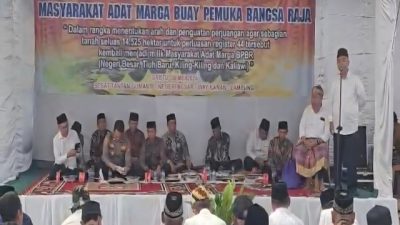 Mufakat Agung Digelar, Masyarakat Adat Buay Pemuka Bangsa Raja Soroti Perluasan Register 44 Way Kanan 3 IMG 20260530 WA0090 copy 640x480