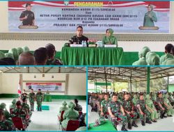 Jamdan Kodim 0115/Simeulue, Dandim Qomar: Prajurit Harus Dicintai Rakyat dan Hindari Pelanggaran