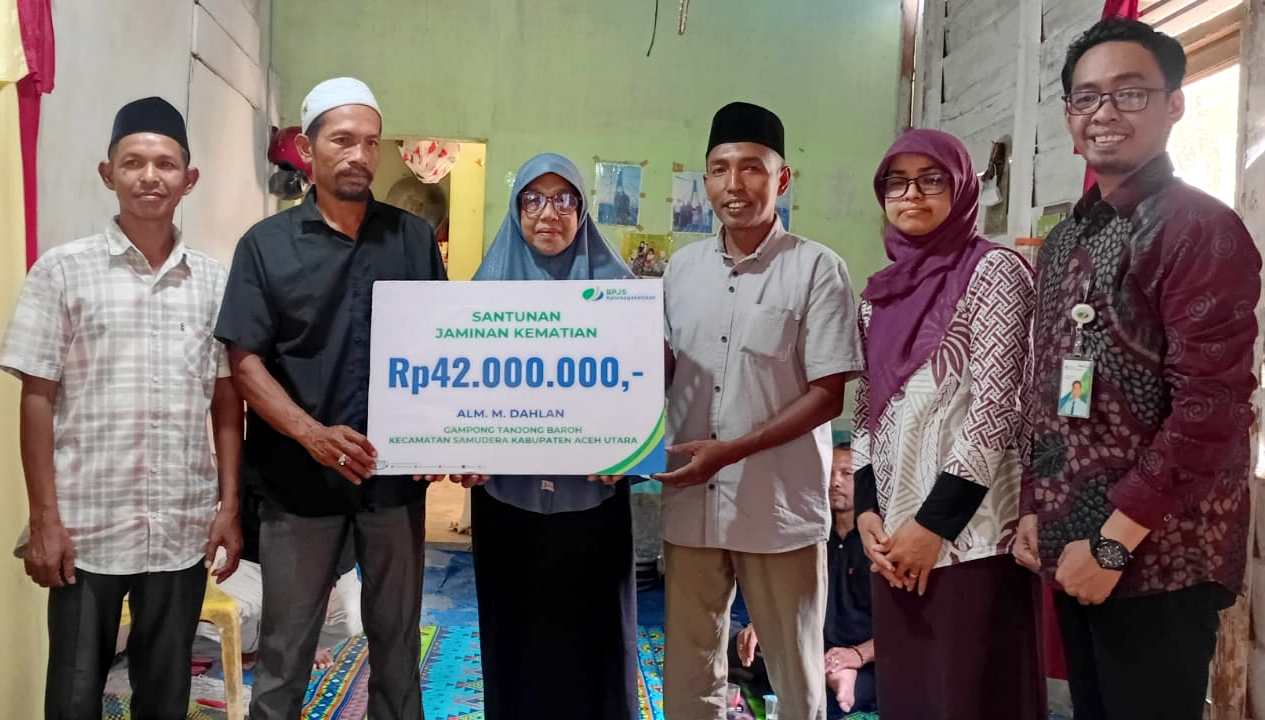 BPJS Ketenagakerjaan Lhokseumawe Serahkan Klaim JKM Kepada Ahli Waris 1 IMG 20260530 155300