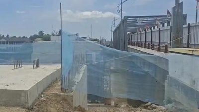 Progres Pembangunan Jembatan Kutablang Capai 46 Persen