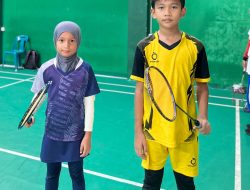 Dua Siswa SDIT Nurul Fikri Aceh Siap Harumkan Aceh Besar di Ajang O2SN Bulutangkis
