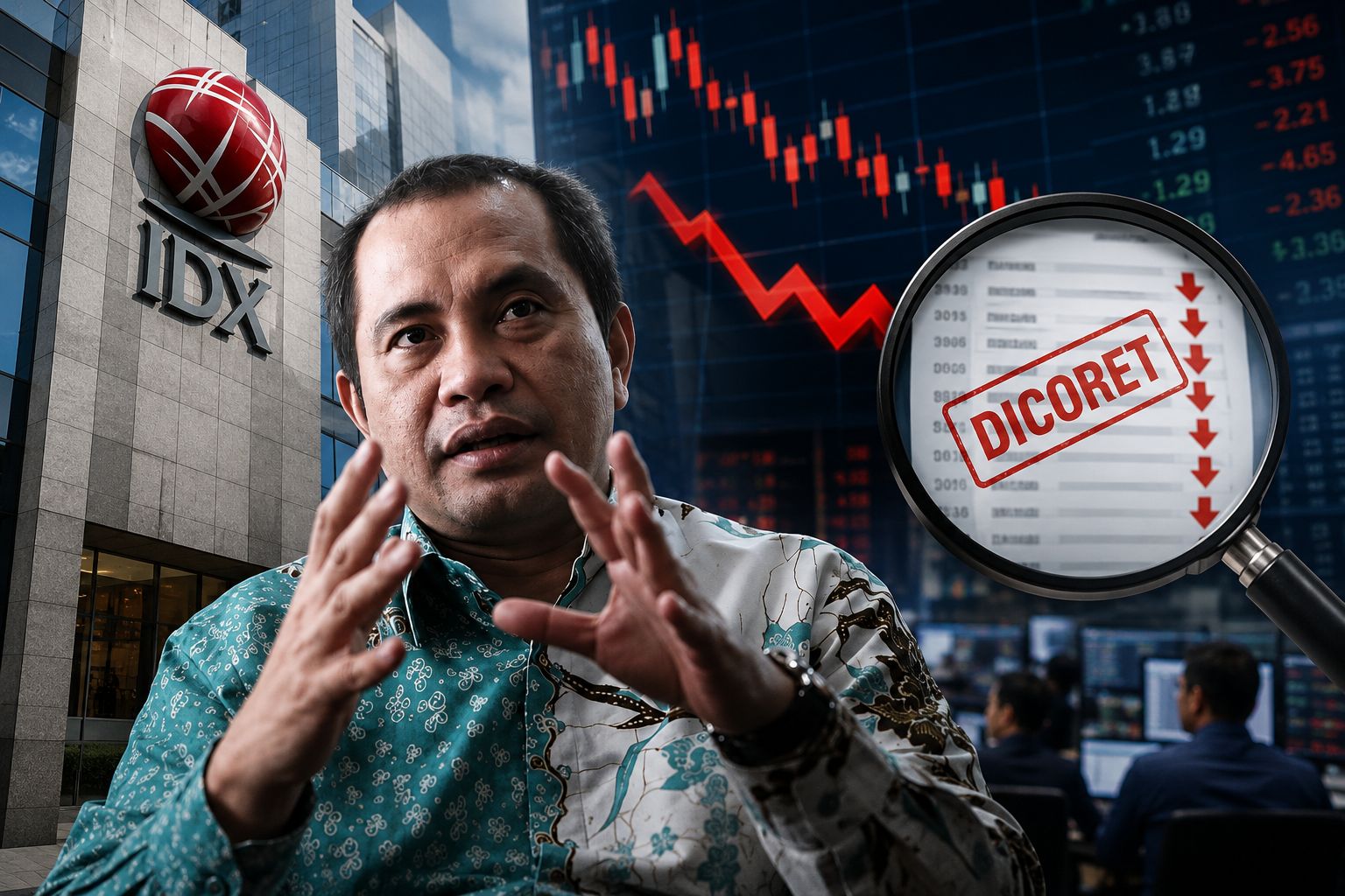 Rupiah Rp18.176 per Dolar AS, IHSG Ambles 4%, DPR Soroti Respons Pemerintah 1 IMG 20260513 WA00181