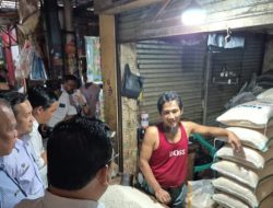 Cek Pasar Rangkasbitung, Bulog Pastikan Stok dan Harga Beras Aman