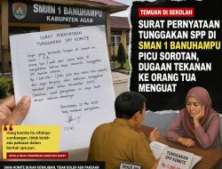 Surat Tunggakan Komite SMAN 1 Banuhampu Disorot, Diduga Ada Tekanan Terselubung