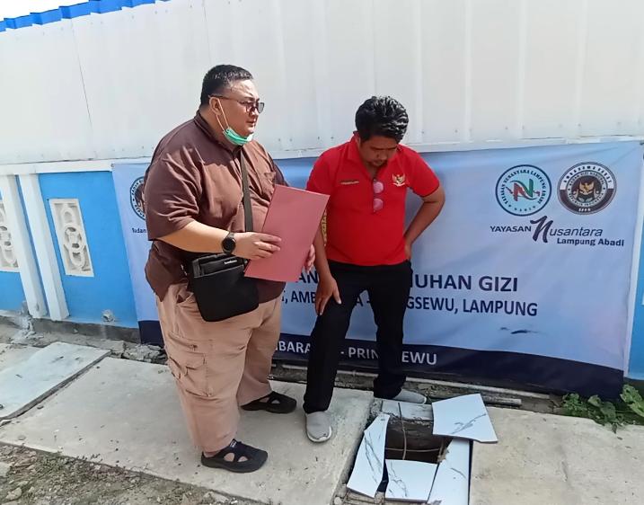 DLH Pringsewu Temukan Pengelolaan Limbah Dapur SPPG Ambarawa Barat Pringsewu Belum Maksimal, Grease Trap Perlu Ditindaklanjuti 1 IMG 20260612 WA0074