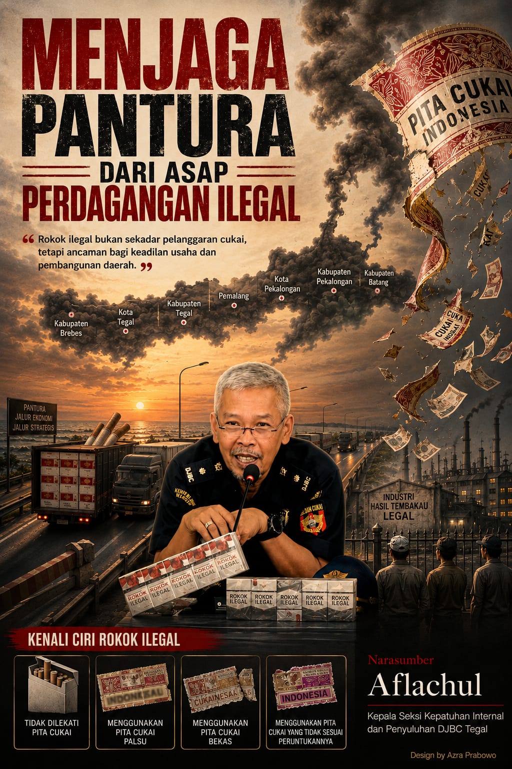 Bea Cukai Tegal, Ajak Masyarakat Putus Mata Rantai Rokok Ilegal di Jalur Pantura 1 IMG 20260617 WA0008