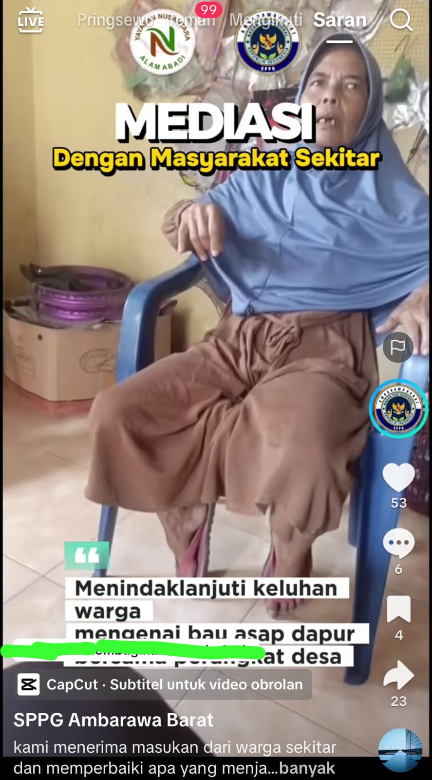 Pascapembinaan DLH, Keluhan Asap Dapur MBG Masih Muncul, SPPG Ambarawa Barat Janji Tambah Cerobong 1 IMG 20260618 WA0082