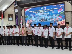 Tarmizi Panyang Terpilih Aklamasi Pimpin Pramuka Aceh Utara Periode 2026–2031