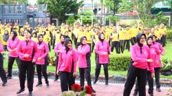 Polres Brebes Semarakkan HUT Bhayangkara ke-80 dengan Olahraga dan Lomba Rakyat
