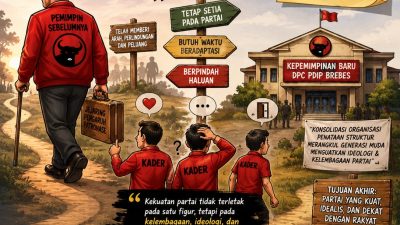 Dinamika Patronase Politik Pasca Pergantian Kepemimpinan DPC PDIP Brebes: Momentum Konsolidasi atau Perubahan Loyalitas?