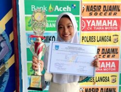 Diva Azahra Raih Juara I Atletik Putri O2SN Kota Langsa