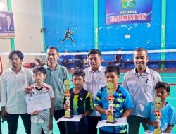 Prestasi Dzakwan Rafif Anak Pedagang: Siswa SD 2 Seulalah Raih Juara I Badminton O2SN
