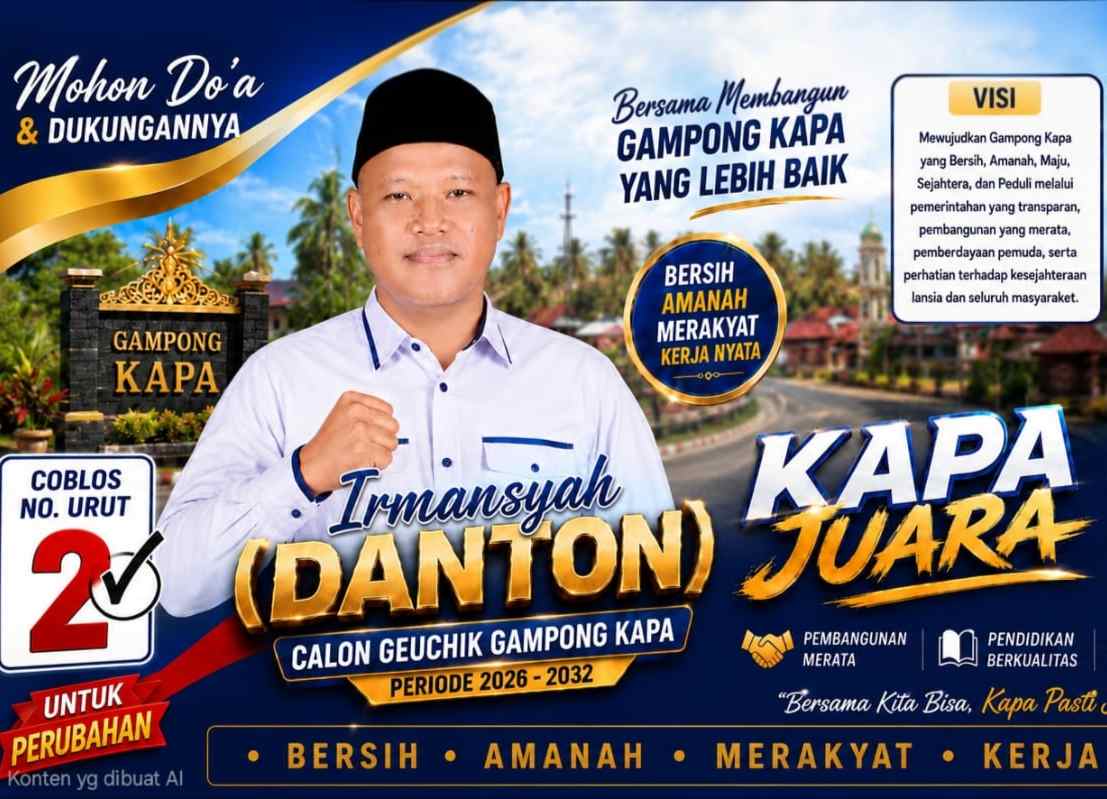 Angkat Jadup, Irmansyah Danton Usung Gampong Kapa Juara Untuk Perubahan 1 IMG 20260624 010015