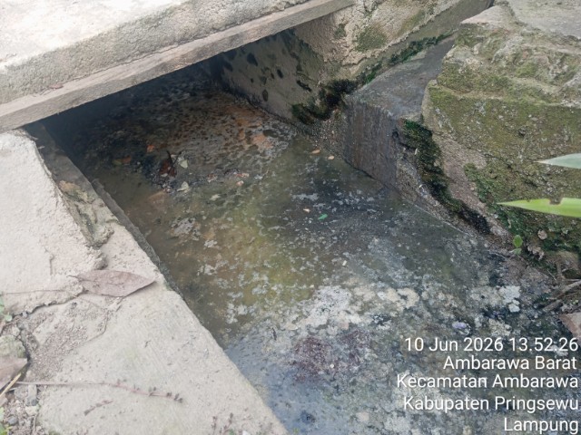 DLH Pringsewu Temukan Pengelolaan Limbah Dapur SPPG Ambarawa Barat Pringsewu Belum Maksimal, Grease Trap Perlu Ditindaklanjuti 2