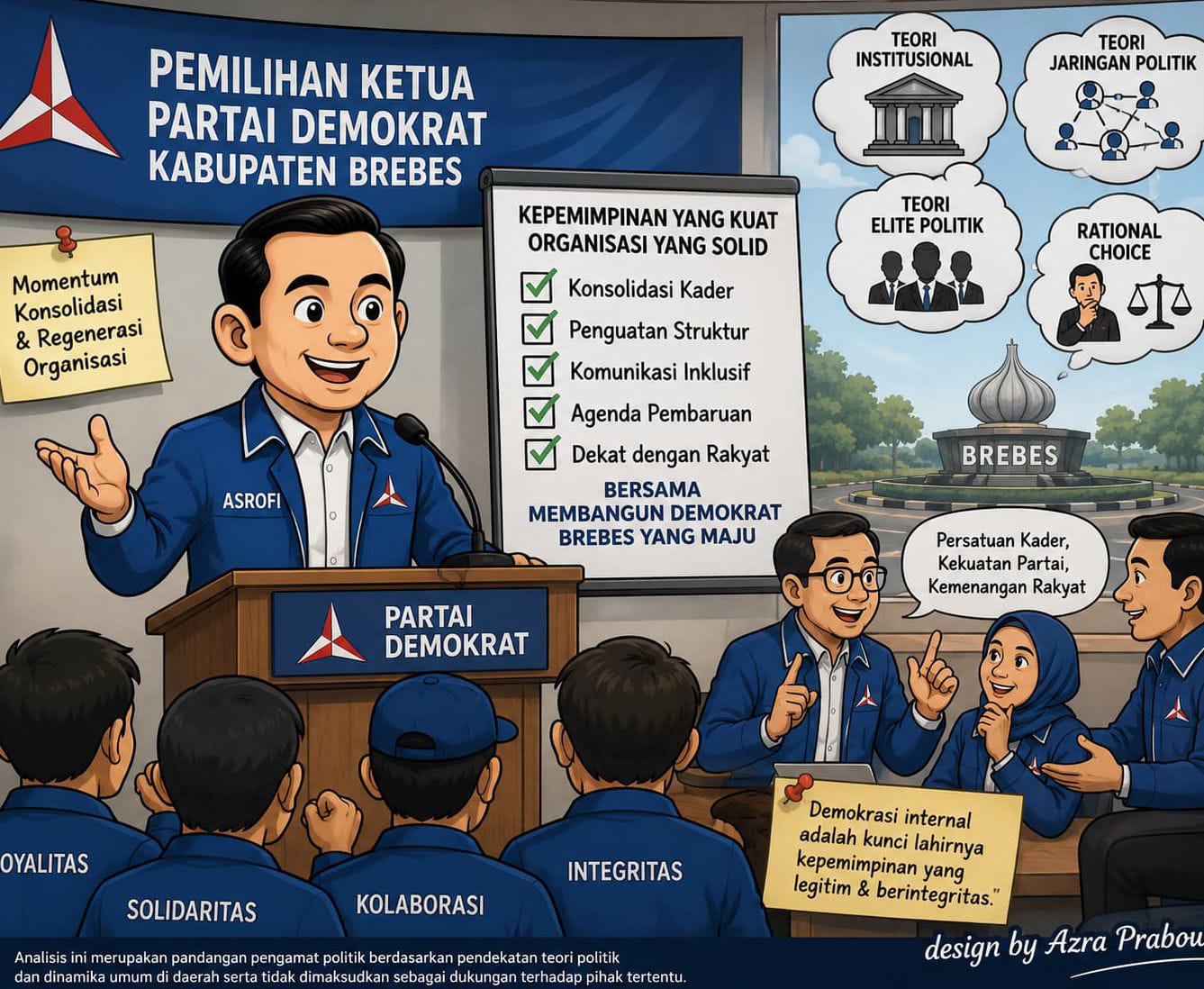 Menuju Pilketum Demokrat Brebes: Pengamat Nilai Asrofi Miliki Prospek Berdasarkan Konsolidasi dan Jaringan 1 IMG 20260702 WA0009