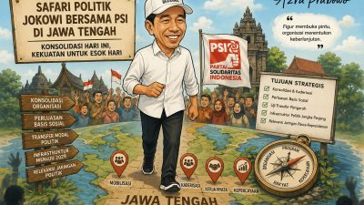 Jelang Kunjungan Jokowi ke Jateng Bersama PSI: Pengamat Soroti Empat Kepentingan Strategis dan Ujian Transfer Pengaruh