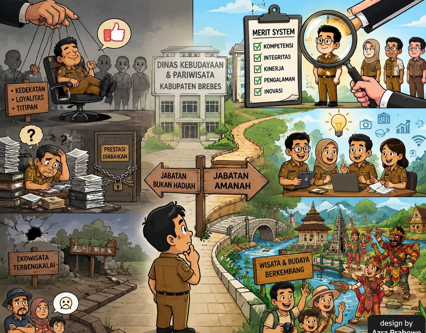 Azra Fadilah Prabowo: Merit Sistem Kunci Wujudkan Tata Kelola Budaya dan Pariwisata Brebes yang Profesional 1 IMG 20260714 WA0000